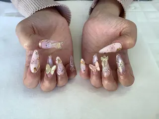 ネイル 💎🐰 saki. m 🐰💎のネイルデザイン