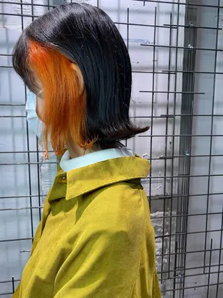 カラー AYANE 韓国ヘア /レイヤーカットのヘアスタイル