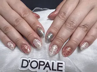 ネイル D‘OPALEサロン所属・長さ出し専門店 上野kkのネイルデザイン