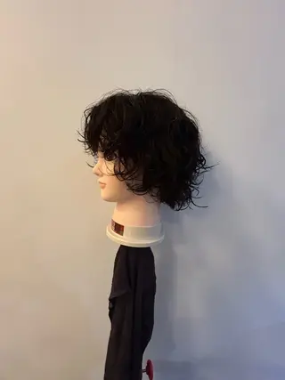 パーマ Masaki ブリーチカラーのヘアスタイル