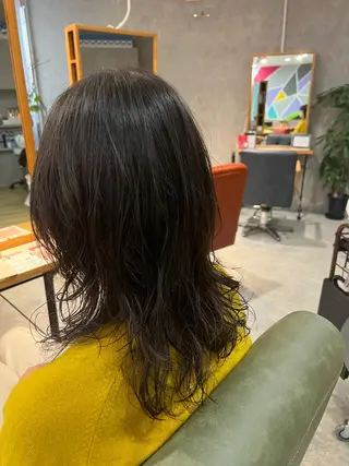 セミロング hair&make shalom所属・shalom Harunaのヘアスタイル