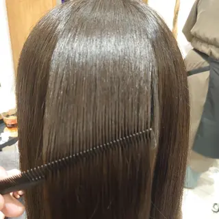 ミディアム 髪質改善/ブリーチ 田代 龍我のヘアスタイル