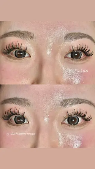 マツエク・マツパ ♡tiana juna˖ ࣪⊹のマツエク・マツパデザイン