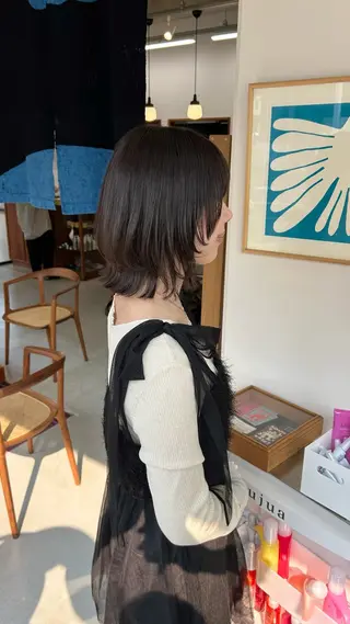 カラー 藤原 あかりのヘアスタイル