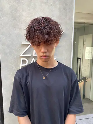 パーマ メンズ 新宿【メンズパーマ】 塩澤太一のヘアスタイル