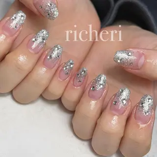 ミディアム ネイル richeri beautyのネイルデザイン
