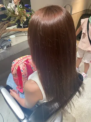 ロング カット🩵 りこのヘアスタイル