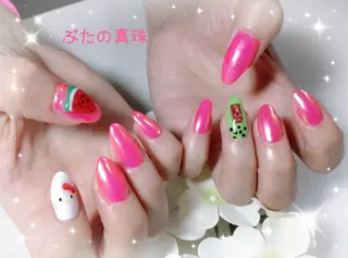 ネイル 林 珠里のネイルデザイン
