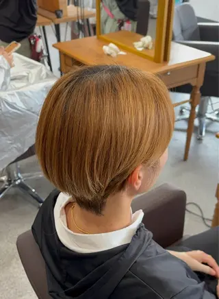 ショート Agu hair academy沼津所属・佐藤 秋斗 ￤モデル募集終了のヘアスタイル