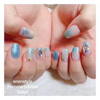 ミディアム ネイル 👑enen style👑のネイルデザイン