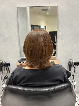 ショート 髙田 千華 髪質改善ストレートのヘアスタイル