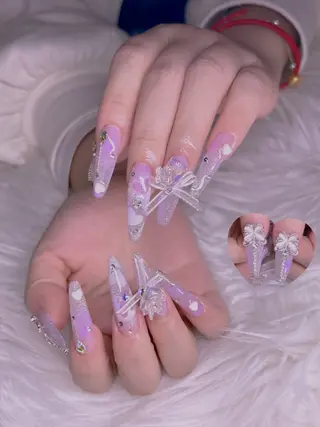 ネイル 長さだし専門店 M2　rikaのネイルデザイン