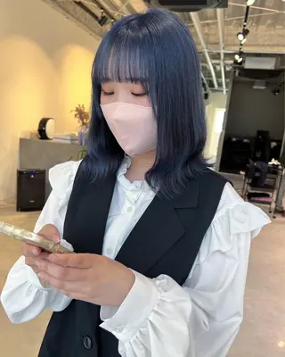 ミディアム ALL HAIR所属・ALL  HAIR 大河由実のヘアスタイル