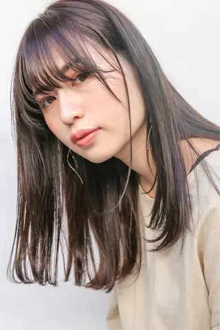 セミロング 🌕ホンブ ユウイチ【代表】🌕のヘアスタイル