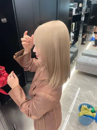 カラー 大森 万紘のヘアスタイル