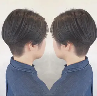 ショート カラー rollen所属・美魔女 美容師NAOのヘアスタイル