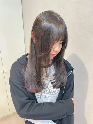 ロング Ammi hair所属・YUI/ ブリーチカラー🌷のヘアスタイル