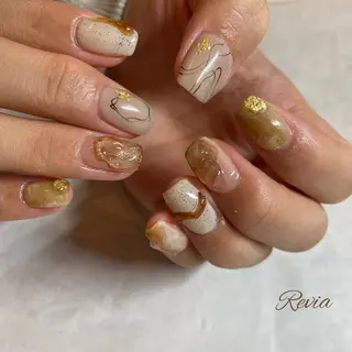 ネイル revia所属・ERI Nailistのネイルデザイン