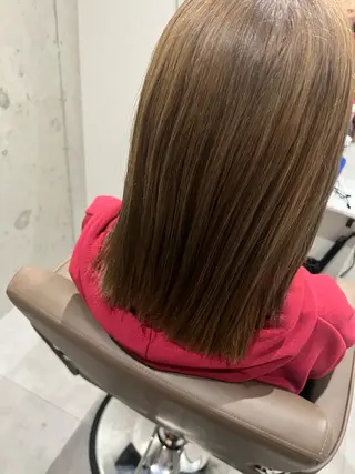 ミディアム カラー モデル募集中 |野中 明音のヘアスタイル