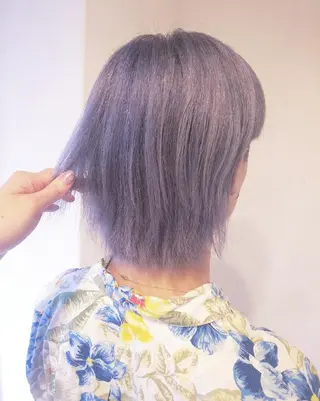 ショート メンズ カラー JIL BLAN 京都所属・RU RIのヘアスタイル