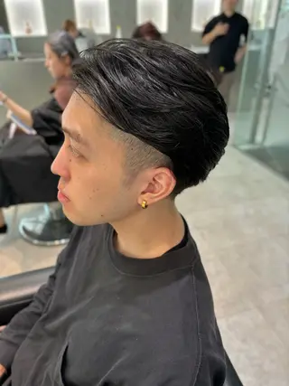 ミディアム メンズ サソウ ユリエ🥥のヘアスタイル