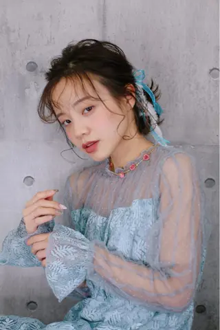 ミディアム SOY-KUFU高田馬場所属・似合わせ💓艶髪💓 暖色💗加藤あゆみのヘアスタイル