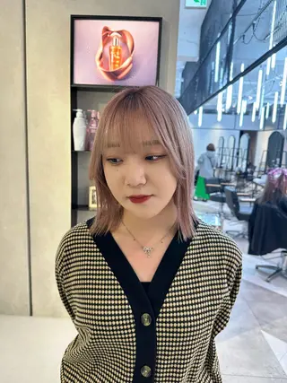 カラー ハイトーン特化 pepe🎀のヘアスタイル