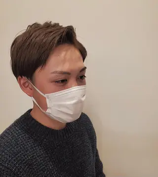 ショート カラー カノエ 乃木店のヘアスタイル