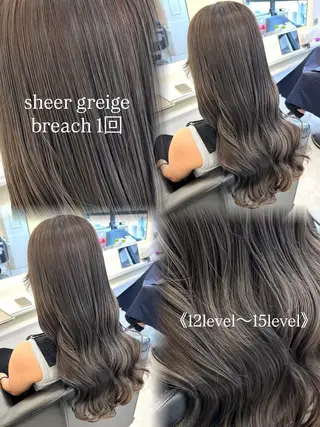 ロング カラー Parve  Mix 🫧梶川虹のヘアスタイル