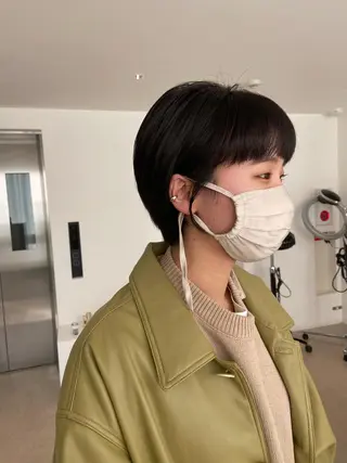 ショート STAN WOOD所属・似合わせcut 🔥yutakaのヘアスタイル