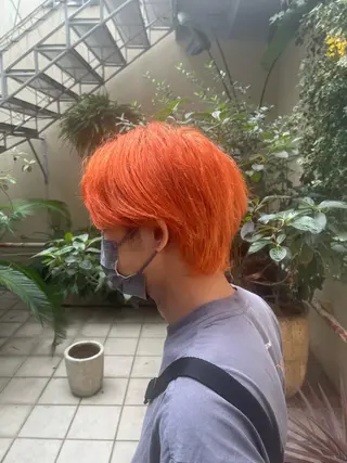 カラー メンズ メイクス表参道所属・ショート/ボブ 矢野湧也のヘアスタイル