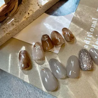 ネイル 𝑡𝑖𝑎𝑚𓂃 きむらゆきののネイルデザイン