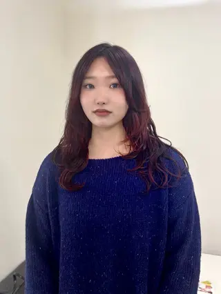 カラー デザインカラー 🥣EMIKA♡彡のヘアスタイル