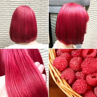 ショート カラー "PEPPU "所属・🌈推し色派手髪 ハイトーンShinのヘアスタイル