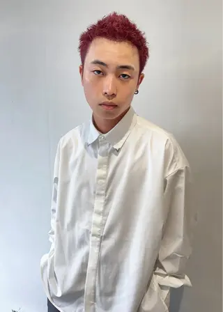 ショート カラー メンズ ill副店長 立和田純也のヘアスタイル