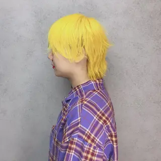 ショート カラー 丸山 晶平のヘアスタイル