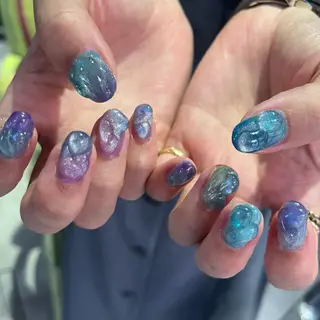 ネイル 🪐富島彩夏 /海外nail🪐のネイルデザイン