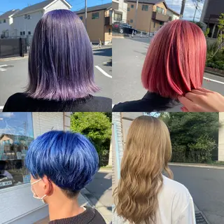 カラー 🪼高評価🪼 💎柴崎の藤咲💎のヘアスタイル