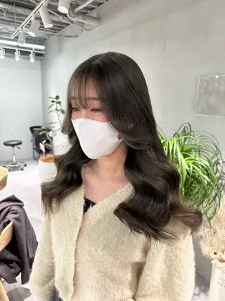 セミロング カラー パーマ ヘアアレンジ メンズ キッズ 🌟代表 Yuito🌟のヘアスタイル