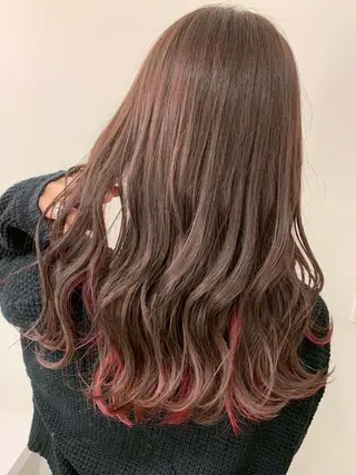ロング カラー 髪質改善will hairdesignのヘアスタイル