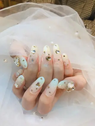 ネイル 長さだし専門店 M2　rikaのネイルデザイン