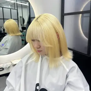 ミディアム カラー Ren. 🦋デザインカラーのヘアスタイル