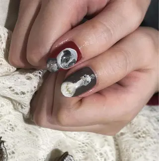 セミロング m kaori𓃟のネイルデザイン