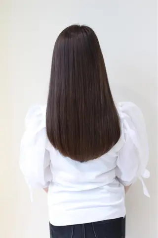 ミディアム grace by happiness所属・艶髪/巻ける縮毛矯正 /髪質改善naoのヘアスタイル