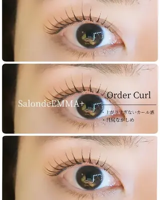 マツエク・マツパ EMMA plus．のマツエク・マツパデザイン