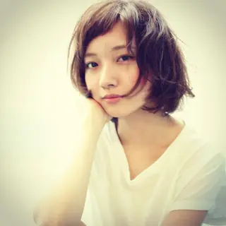 ショート ミディアム セミロング カラー パーマ 美容室tuuli 大名店所属・tuuli トゥーリのヘアスタイル