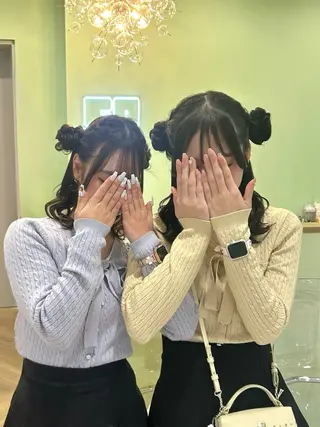 ヘアアレンジ 🎀透明感カラー🎀 ヘアメ／mikotoのヘアスタイル