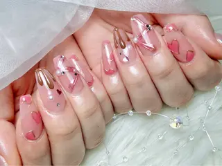 ネイル ゆりか ジョアアンジェ福島のネイルデザイン