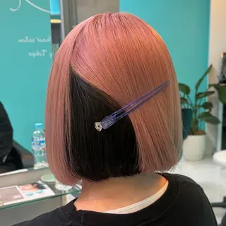 ショート カラー Natsuki🤍 透明感×艶カラー🫧のヘアスタイル