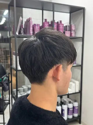 メンズ 🫧モテパーマ/ツヤ 縮毛/AI🫧のヘアスタイル